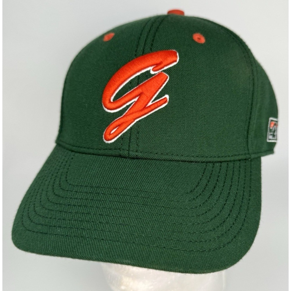 Vintage 1990s Florida Gators NCAA Fitted Hat 7 1/8 NEW Adult Cap Green The Game